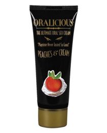 Oralicious Ultimate Oral Sex Cream 2 oz - Peaches and Cream