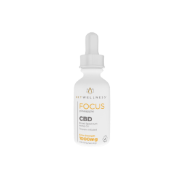 Sky Wellness CBD Focus Oil Drops 1000mg Pineapple