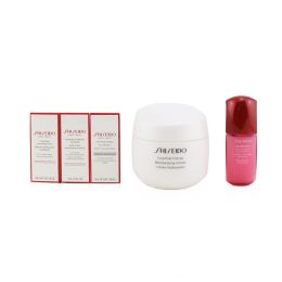 Age Defense Ritual Essential Energy Set (For All Skin Types): Moisturizing Cream 50ml + Cleansing Foam 5ml + Softener Enriched 7ml + Ultimune Concentr