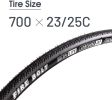 Elecony 20 PACK 700x23c Foldable 60 TPI Road Bike Tire City Commuter Tires with Nylon Protection for Cycle Road Touring Bike Bicycle Replacement Tire