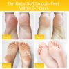 Foot exfoliating mask; suitable for dead skin and calluses; gentle foot care foot mask 2 pieces-peac