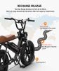 AOSTIRMOTOR new pattern Electric Bicycle 750W Motor 20" Fat Tire With 48V 12.5AH Li-Battery