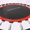 40" Foldable Mini Trampoline;  Fitness Rebounder with Foam Handle;  Exercise Trampoline for Kids Adults Indoor/Garden Workout