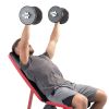 5-Position Utility Weight Bench with Adjustable Seat for Home Gym