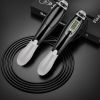 Cordless Electronic Skipping Rope Gym Fitness Cordless Skipping Smart Jump Rope with LCD Screen Counting Speed Skipping Counter