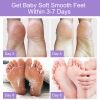 Foot exfoliating mask; suitable for dead skin and calluses; gentle foot care foot mask 5 pieces-lave