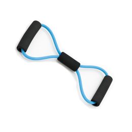 Fitness Body Building Resistance Bands Exercise Bands Rope Yoga Stretch Strap Expander Muscle Fitness Equipment For Home Gym Men (Color: 10706711-Blue)