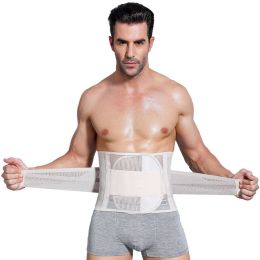 Waist Trimmers for Men Low Belly Stomach Wraps for Weight Loss (Color: White, size: Xl)