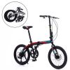 20&ldquo;folding city bike aluminum frame 8 speed shimano folding bike