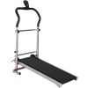 Home Fitness Exercise Portable Motorized Shock-Absorbing Folding Manual Treadmill