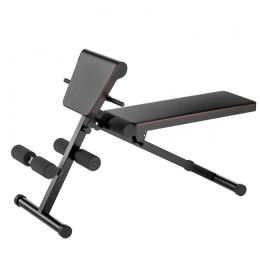 Home Gym Adjustable Multi-Functional Full Body Exercise Weight Bench (Color: black)