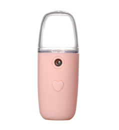 Mist Sprayer Mini 30ml Nano Portable Face Spray Facial Body Steamer Moisturizing Skin Care Humidifier Instruments (Color: Usb 5 30Ml New Pink)