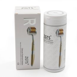 ZGTS Titanium Micro 192 Needle Derma Skin Roller Meso Acne Scar Wrinkle Anti-Age (Needle Length: 0.25Mm)