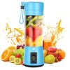 Portable Handheld USB Electric Juice Blender 6 Blades Deluxe Version by Blendrell  Perfect portable tool