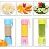 Portable USB Electric Fruit Juice Blender Deluxe Version with 6 Blades