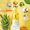 Portable Electric Juicer Blender Wireless Charging Fruit Mixers Food Milkshake Fruit Vegetable Multifunction Juice Maker Machine