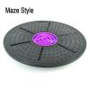 Yoga Balance Board Disc Stability Round Plates Exercise Trainer For Fitness Sports Waist Wriggling Fitness Balance Board-C; Exercise Equipment For Wei