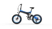 US warehouse Bezior XF200 20 inch Electric Mountain Bike 1000W 48V 15Ah folding fat tire off road electric dirt bike