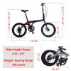 20&ldquo;folding city bike aluminum frame 8 speed shimano folding bike