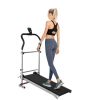 Home Fitness Exercise Portable Motorized Shock-Absorbing Folding Manual Treadmill