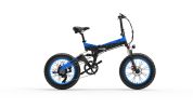 US warehouse Bezior XF200 20 inch Electric Mountain Bike 1000W 48V 15Ah folding fat tire off road electric dirt bike