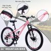 Mountain Bike for Girls and Boys Mountain 24 inch shimano 7-Speed bike