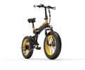 US warehouse Bezior XF200 20 inch Electric Mountain Bike 1000W 48V 15Ah folding fat tire off road electric dirt bike