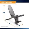 Home Gym Foldable Deluxe Utility Weight Bench