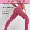 TIK Tok Leggings Women Butt Lifting Workout Tights Plus Size Sports High Waist Yoga Pants