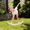 Kids Fitness Toy 12 Inch C Shape Wooden Wobble Balance Board