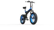 US warehouse Bezior XF200 20 inch Electric Mountain Bike 1000W 48V 15Ah folding fat tire off road electric dirt bike