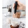 Handheld Frother Electric Whisk, Milk Foamer, Mini Mixer with Stand