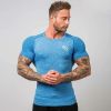 Men's Household Outer Fitness T-shirt Quick Dry Short Sleeve T-shirt Fitness Run Exercise Tights